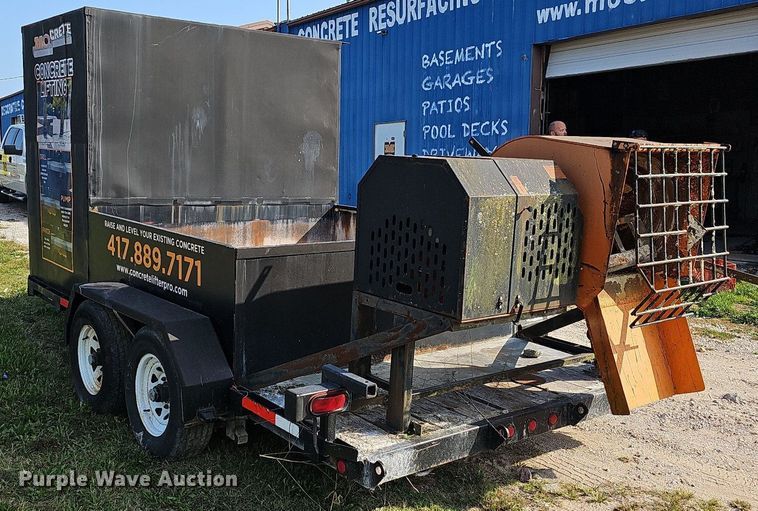 image for item OG9483 Mudjack equipment with trailer