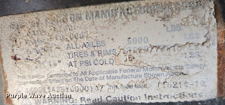 image for item OG9483 Mudjack equipment with trailer