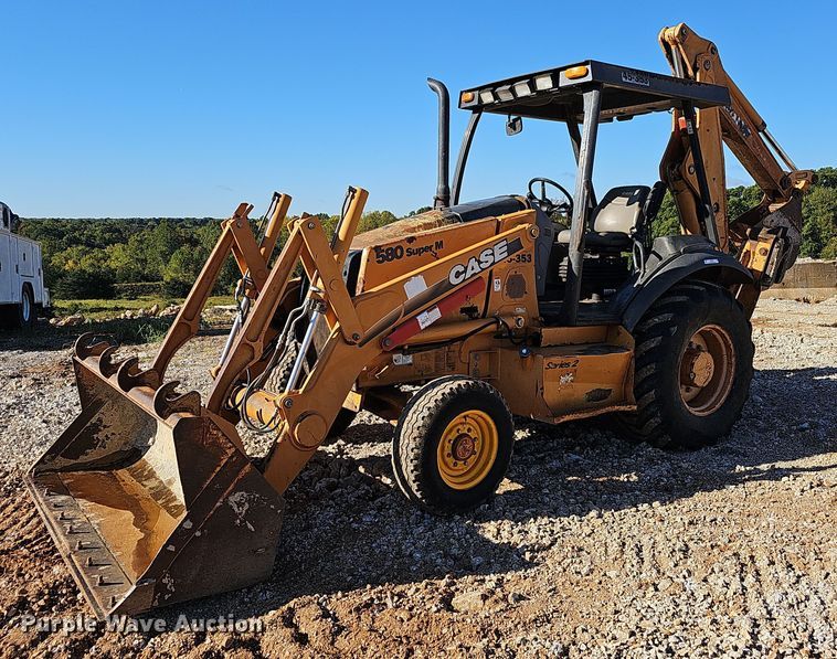 image for item OG9541 2005 Case 580 Super M Series 2  backhoe