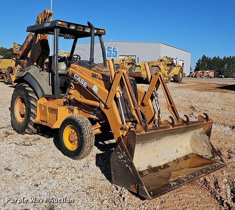 image for item OG9541 2005 Case 580 Super M Series 2  backhoe