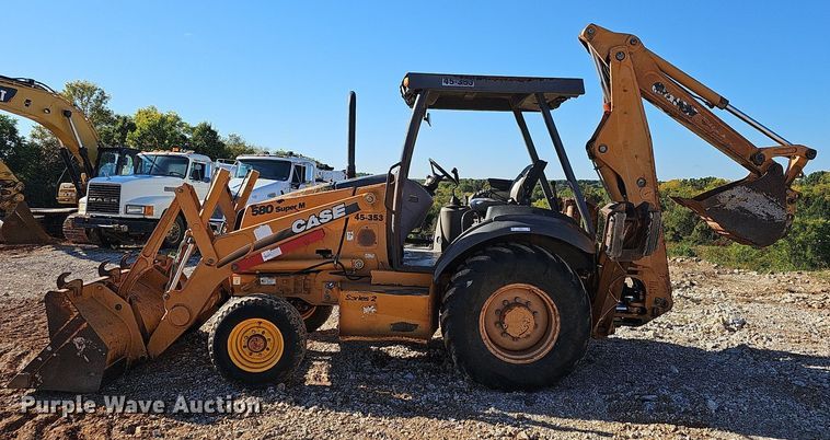 image for item OG9541 2005 Case 580 Super M Series 2  backhoe