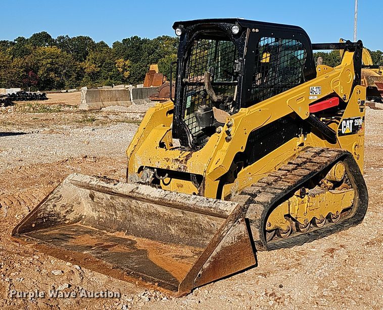 image for item OG9542 2019 Caterpillar 259D  tracked skid steer loader