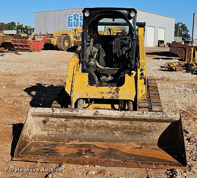 image for item OG9542 2019 Caterpillar 259D  tracked skid steer loader