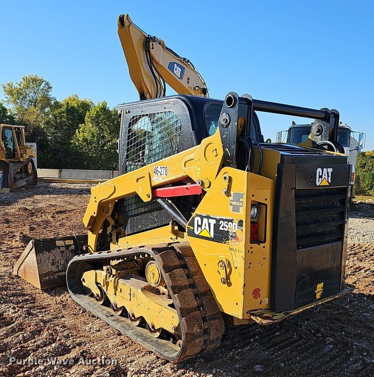 image for item OG9542 2019 Caterpillar 259D  tracked skid steer loader