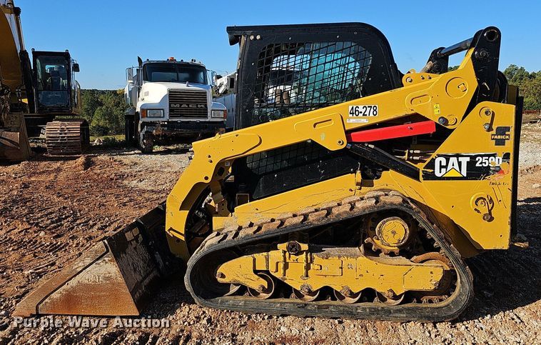 image for item OG9542 2019 Caterpillar 259D  tracked skid steer loader