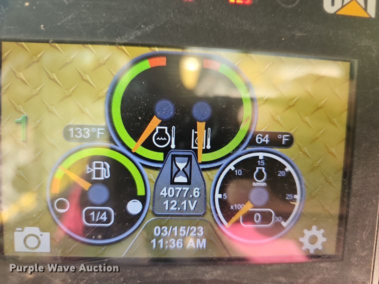 image for item OG9542 2019 Caterpillar 259D  tracked skid steer loader