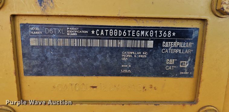 image for item OG9543 2014 Caterpillar D6T XL  dozer