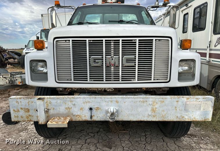 image for item OK9025 1998 GMC C7500  crane truck
