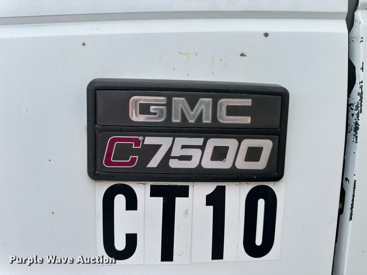 image for item OK9025 1998 GMC C7500  crane truck