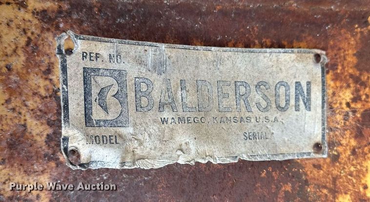 image for item OK9040 Balderson  excavator bucket