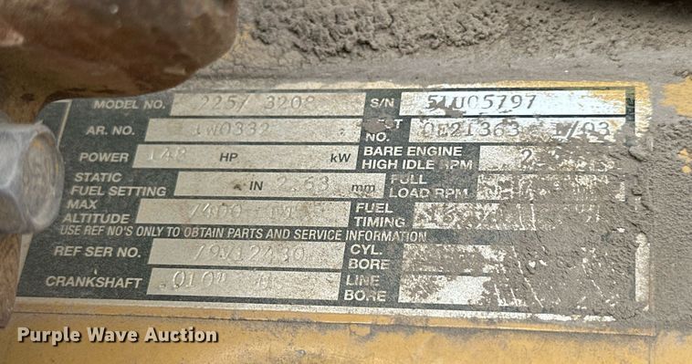 image for item OK9050 1984 Caterpillar 225  excavator