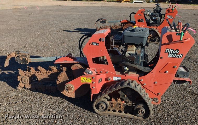 image for item OL9050 2017 Ditch Witch C16X  trencher