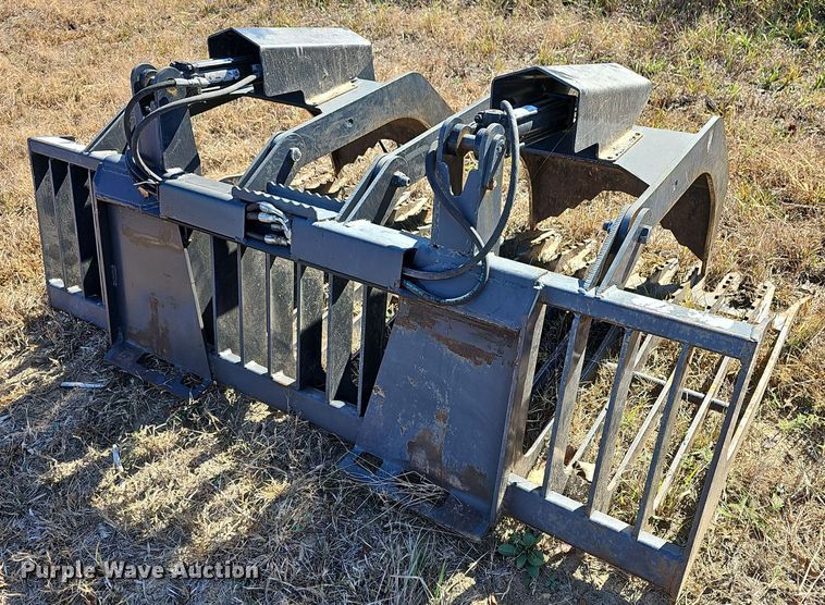 image for item OL9346 Skid steer rock grapple bucket