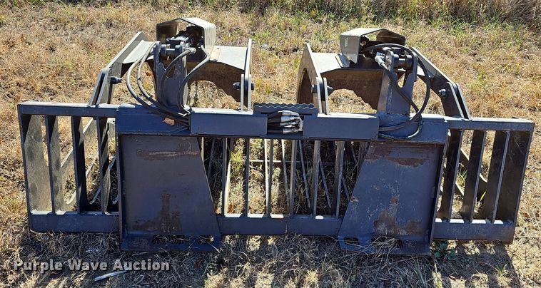 image for item OL9346 Skid steer rock grapple bucket