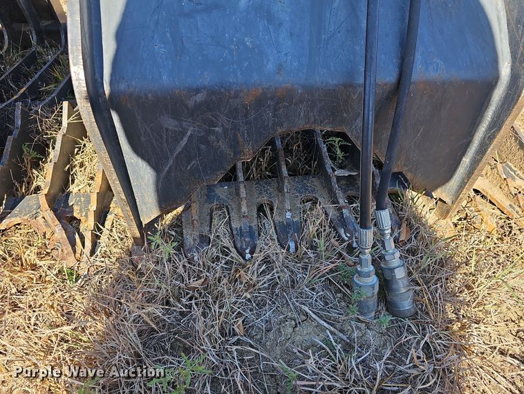 image for item OL9346 Skid steer rock grapple bucket