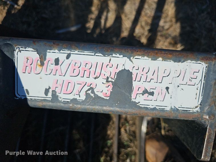 image for item OL9346 Skid steer rock grapple bucket