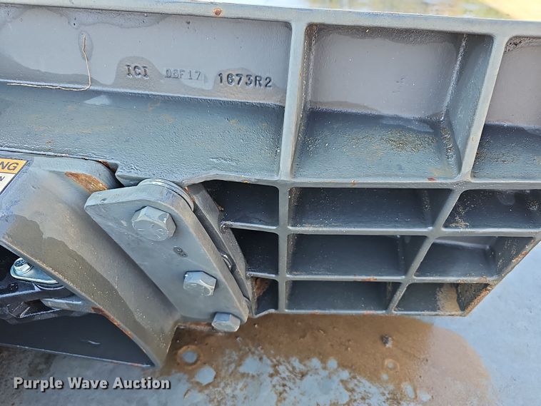 image for item OL9347 2017 Bobcat  skid steer dozer blade