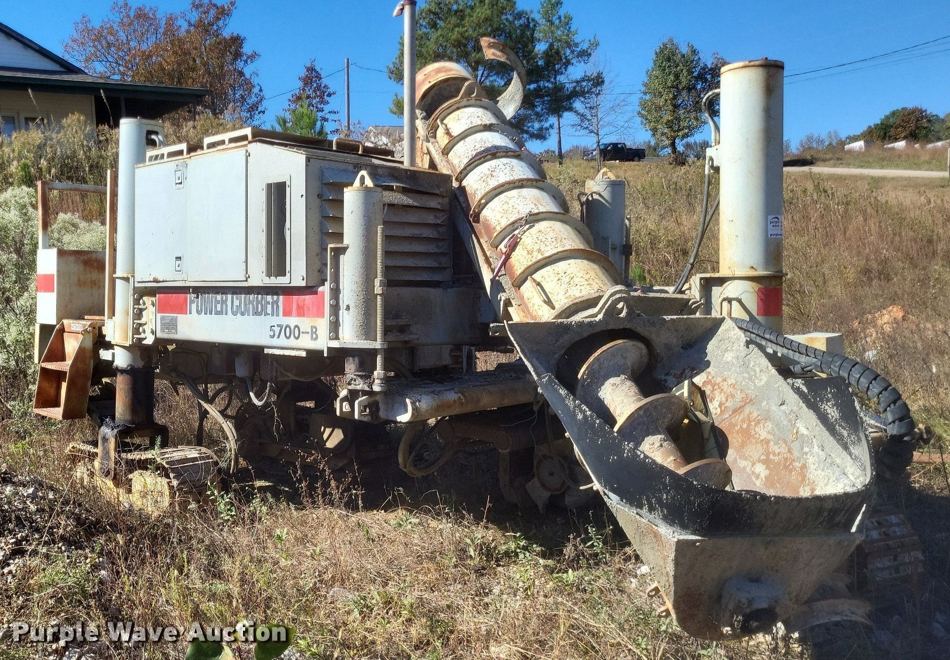 Power Curber 5700B curb machine in Oxford, MS Item DO4702 for sale
