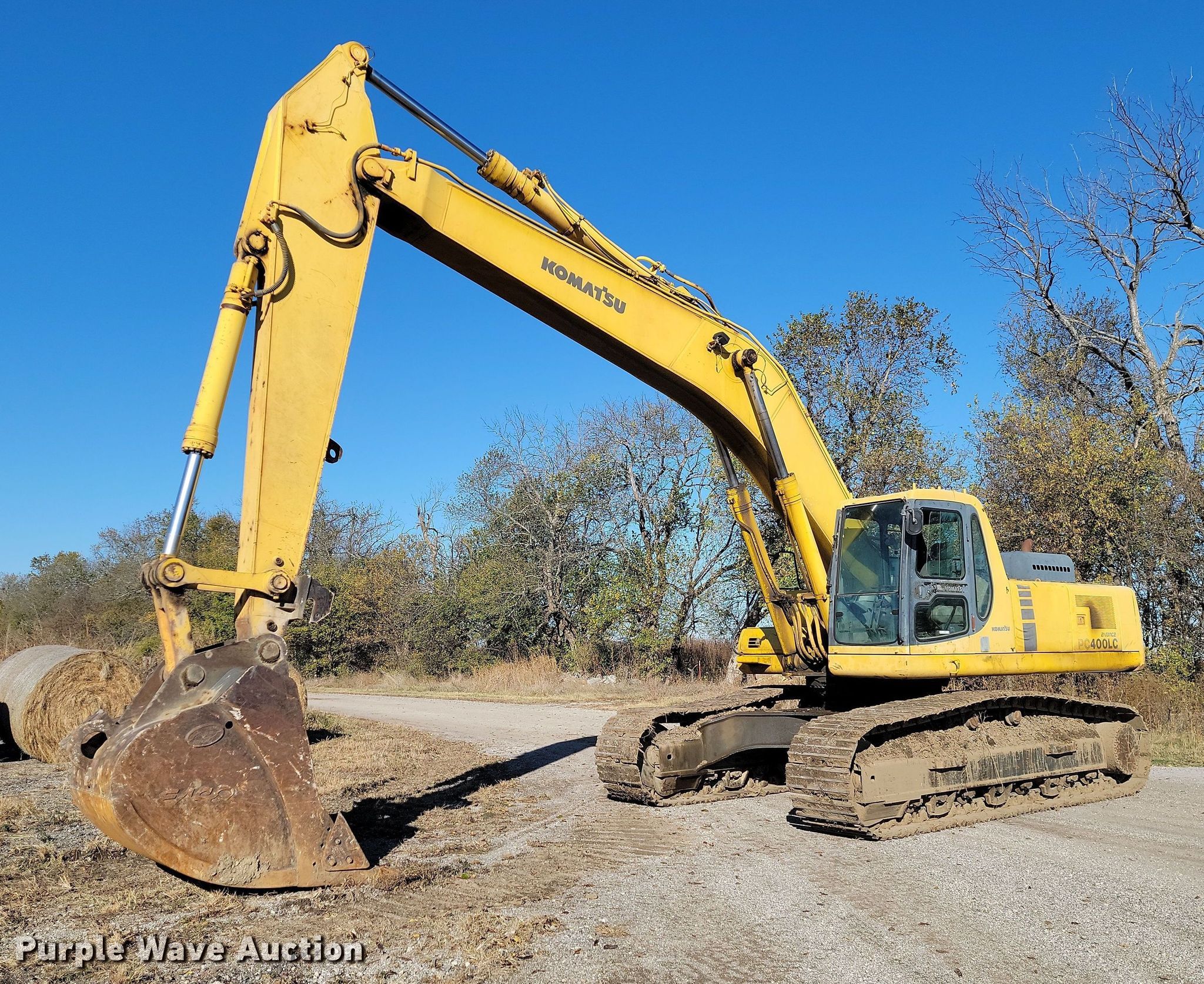 1996 Komatsu PC400LC-6LC excavator in Parsons, KS | Item LD9038