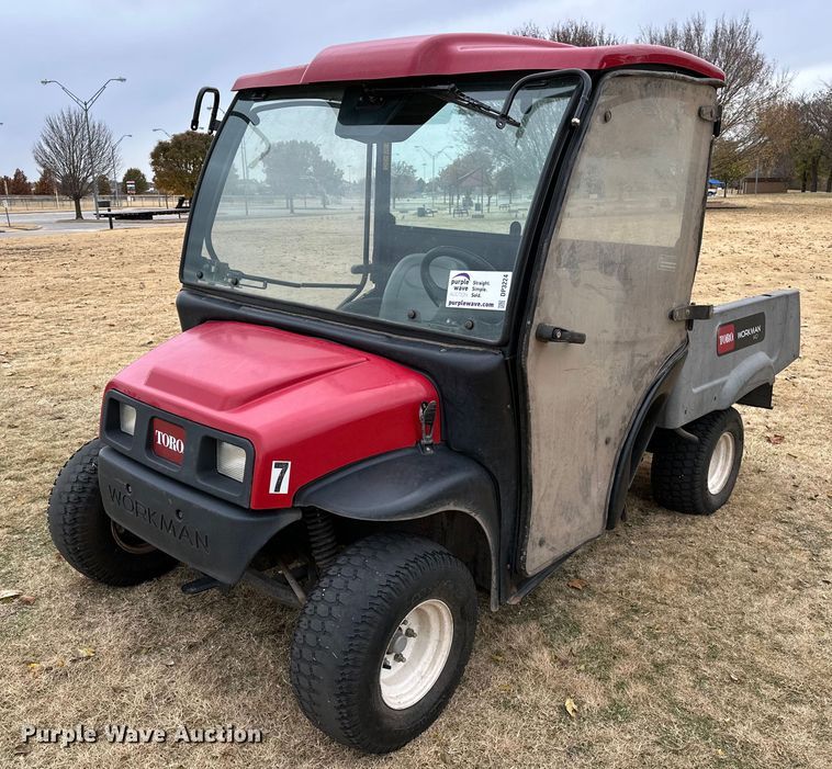image for item DP3224 2012 Toro Workman MD  utility vehicle
