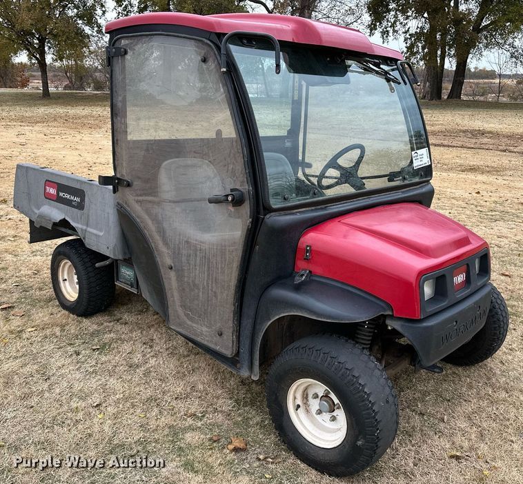 image for item DP3224 2012 Toro Workman MD  utility vehicle