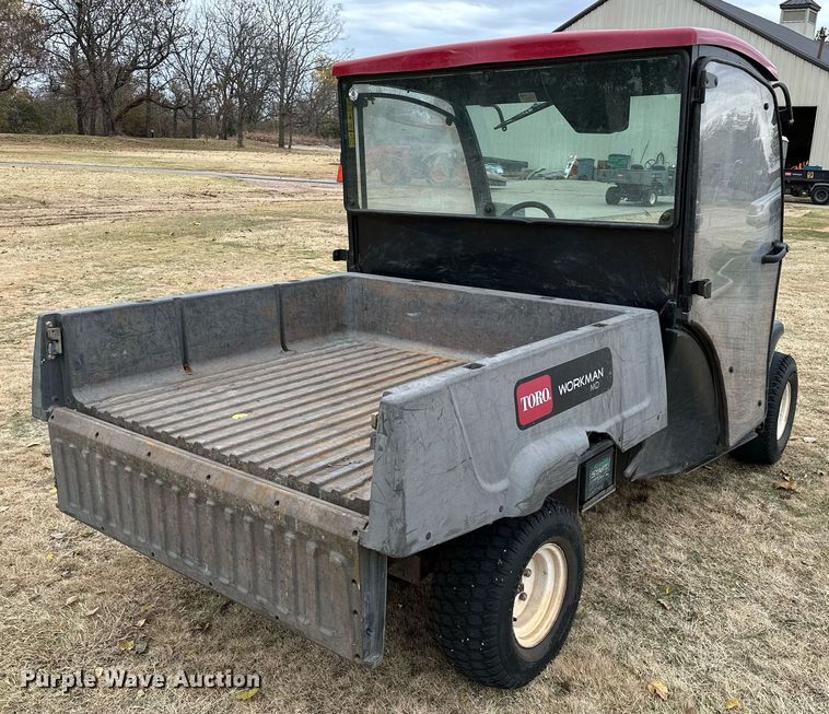 image for item DP3224 2012 Toro Workman MD  utility vehicle