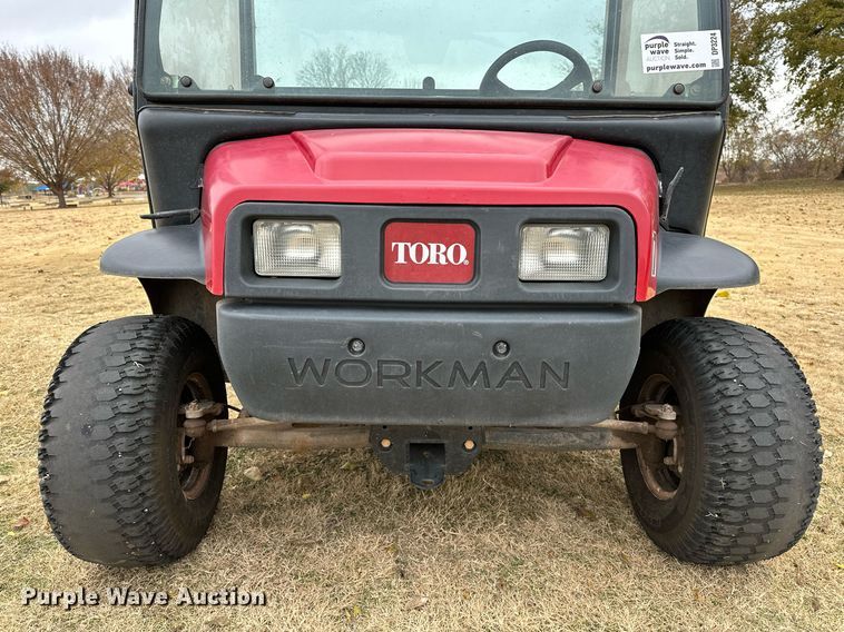 image for item DP3224 2012 Toro Workman MD  utility vehicle