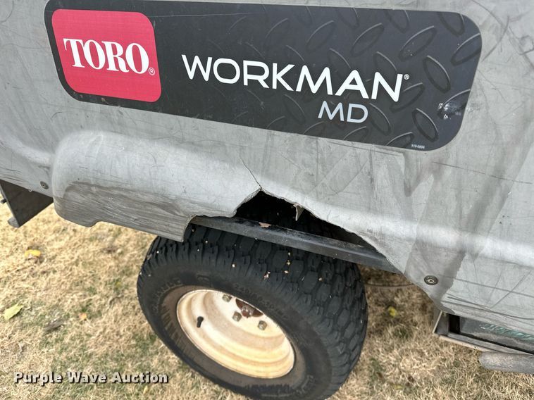 image for item DP3224 2012 Toro Workman MD  utility vehicle