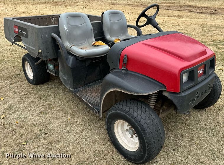 image for item DP3225 2012 Toro Workman MD  utility vehicle
