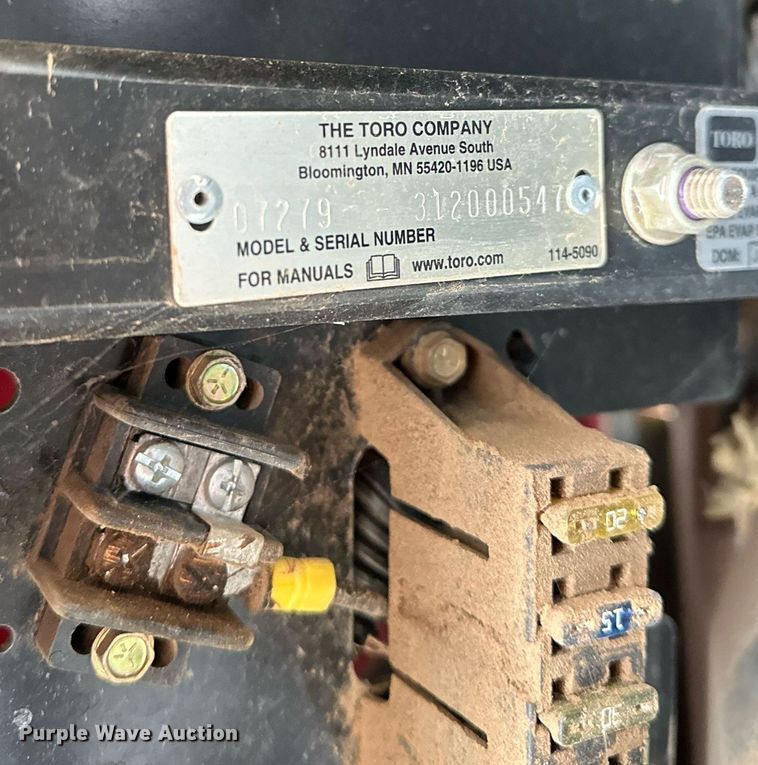 image for item DP3225 2012 Toro Workman MD  utility vehicle