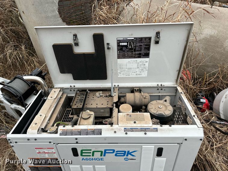 image for item DP3227 Miller EnPak A60HGE  generator