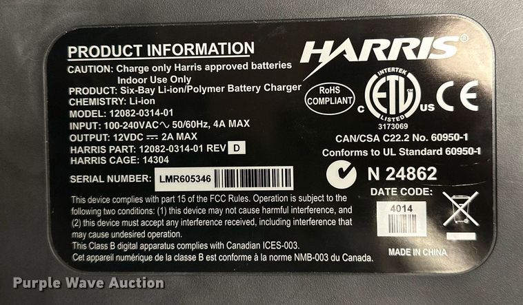 image for item DP3235 Approximately (22) Harris P7300 hand held two-way radios with speaker  mics