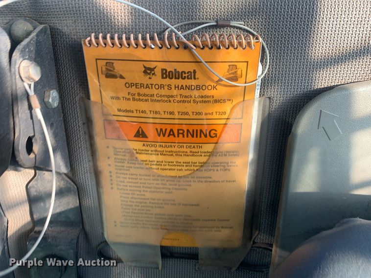 image for item DP8735 2008 Bobcat T320  tracked skid steer loader