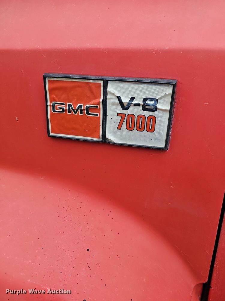 image for item DR5838 1982 GMC 7000  fire truck