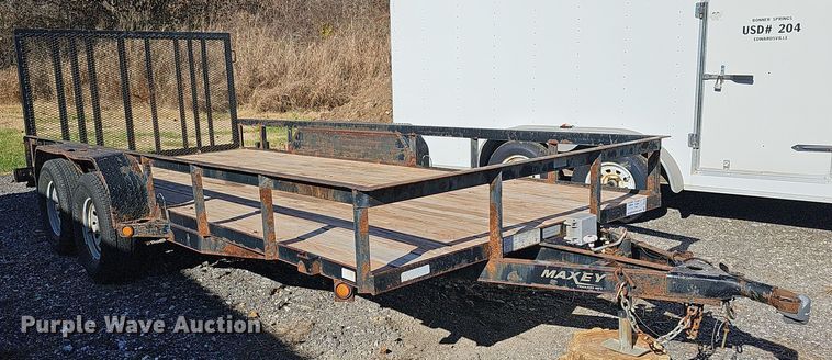 image for item DR5889 2011 Maxey  utility trailer