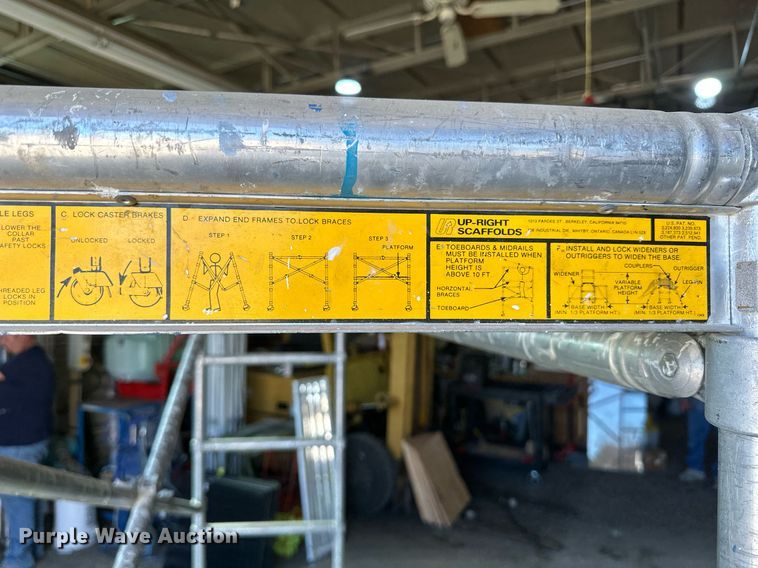 image for item GP9601 Aluminum scaffolding uprights