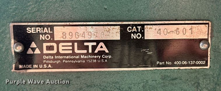 image for item IU9104 (2) Delta scroll saws