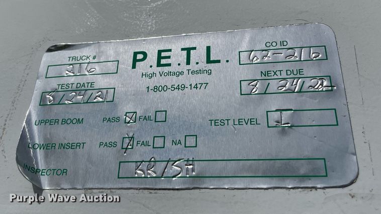 image for item LV9848 2007 Ford F750 Super Duty XL  bucket truck