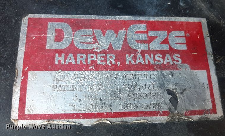 image for item LX9809 DewEze 72LC  slope mower