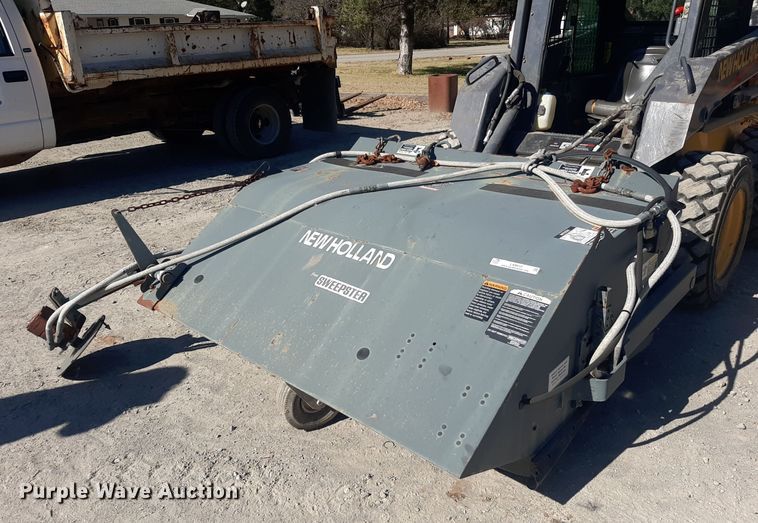 image for item LX9810 New Holland Sweepster  skid steer broom
