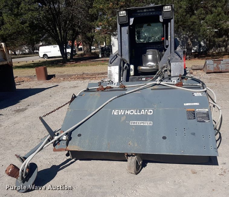 image for item LX9810 New Holland Sweepster  skid steer broom