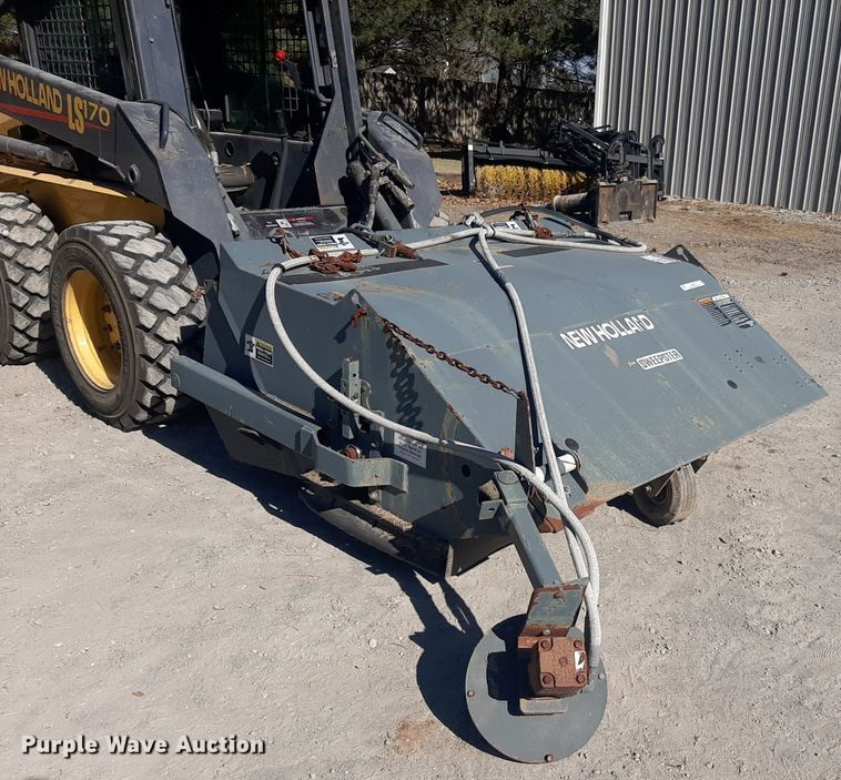 image for item LX9810 New Holland Sweepster  skid steer broom
