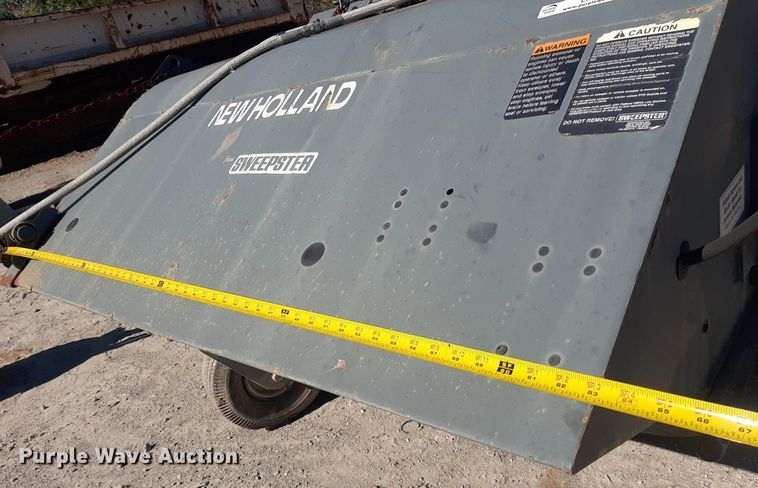 image for item LX9810 New Holland Sweepster  skid steer broom