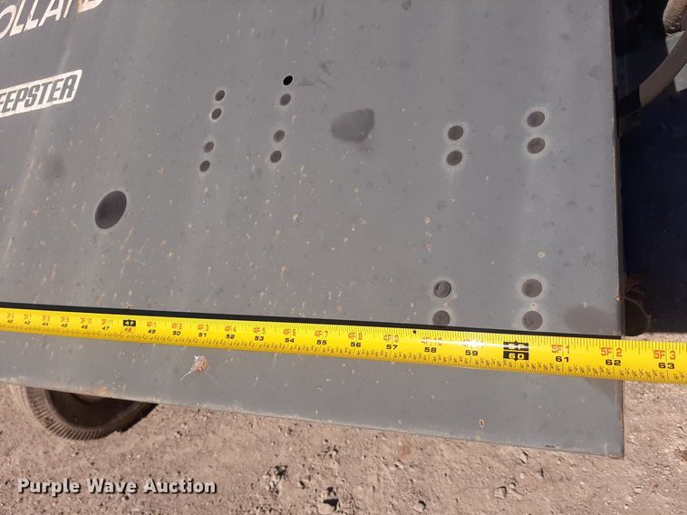 image for item LX9810 New Holland Sweepster  skid steer broom