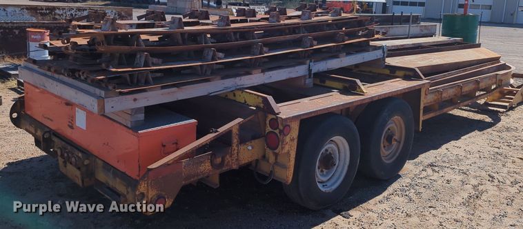 image for item LY9458 2001 Belshe WB-12  concrete form trailer