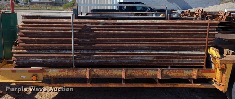 image for item LY9458 2001 Belshe WB-12  concrete form trailer