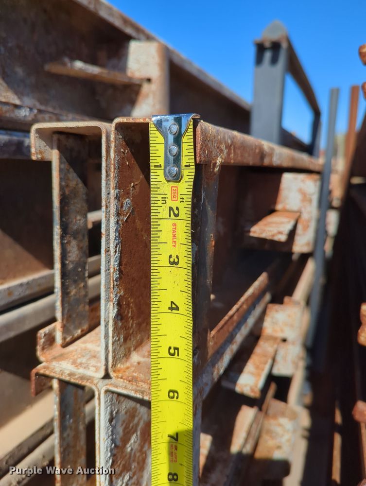 image for item LY9458 2001 Belshe WB-12  concrete form trailer