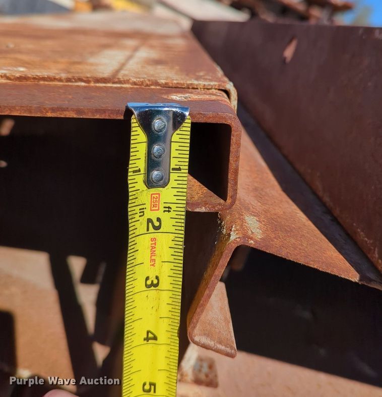 image for item LY9458 2001 Belshe WB-12  concrete form trailer