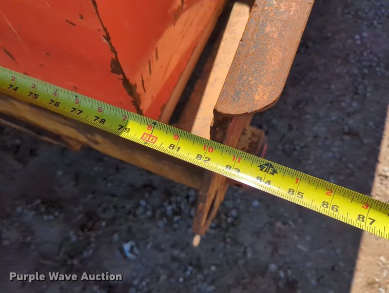 image for item LY9458 2001 Belshe WB-12  concrete form trailer