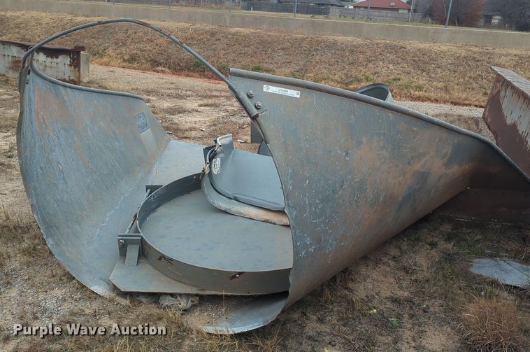 (3) Dub Ross galvanized tin horn culvert end caps in Oklahoma City, OK